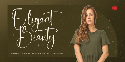 Delicately Font Poster 2