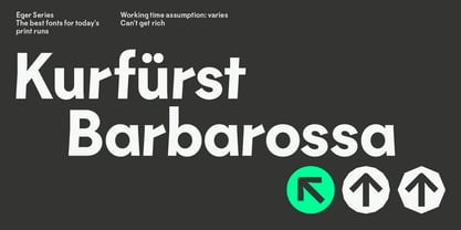 Eger Grotesk Font Poster 9