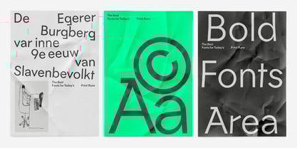 Eger Grotesk Font Poster 3