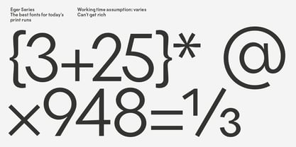 Eger Grotesk Font Poster 7