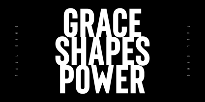 Tall King Font Poster 4