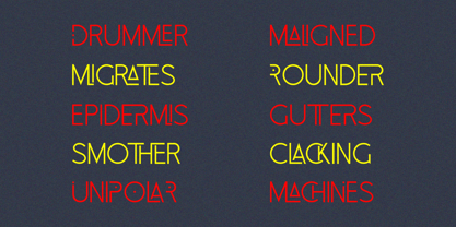 Champilon Font Poster 11