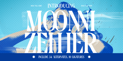 Moonni Zehher Font Poster 1