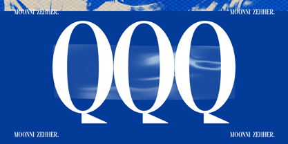 Moonni Zehher Font Poster 9