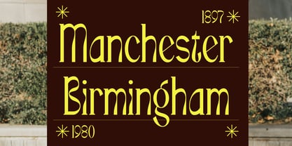 Minyanot Font Poster 6