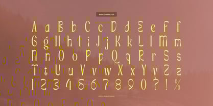 Minyanot Font Poster 11