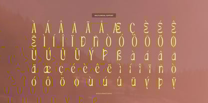 Minyanot Font Poster 12