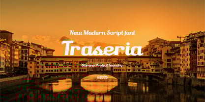 Traseria Font Poster 1