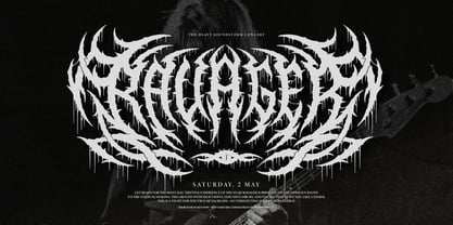 Harmful Font Poster 6