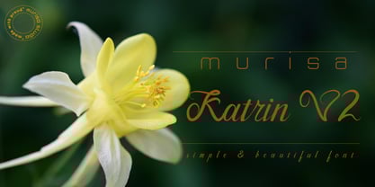 Murisa Katrin Font Poster 1