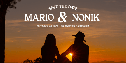 Katrine Nikolas Font Poster 11