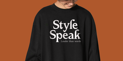 Katrine Nikolas Font Poster 2