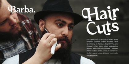 Katrine Nikolas Font Poster 7