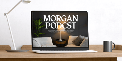 Katrine Nikolas Font Poster 12