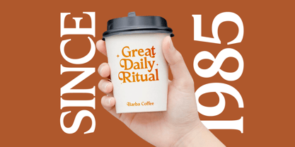 Katrine Nikolas Font Poster 4