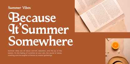 Katrine Nikolas Font Poster 10