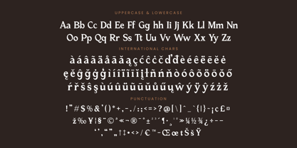 Katrine Nikolas Font Poster 15