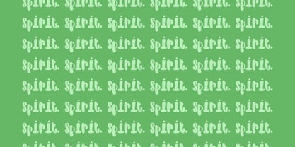 Spirit Marker Font Poster 1