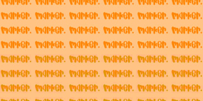 Spirit Marker Font Poster 2