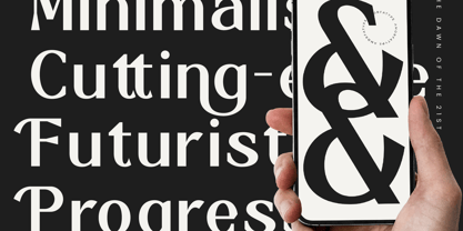 Nedilac Font Poster 2