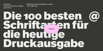 A Grotesk Font Poster 10