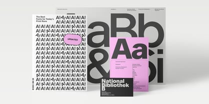 A Grotesk Font Poster 2