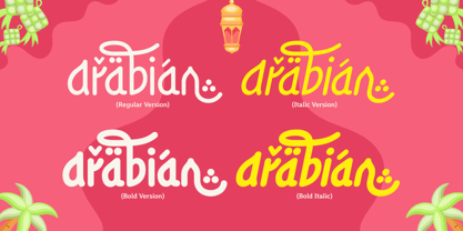 Super Ramadan Font Poster 8