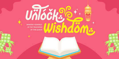 Super Ramadan Font Poster 4
