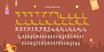 Super Ramadan Font Poster 9