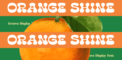 Lemon Burst Font Poster 4