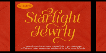 Grandeur Tropical Font Poster 2