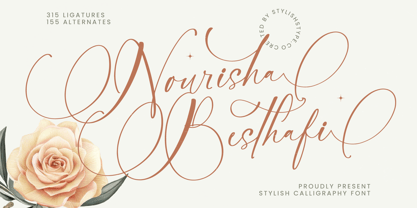 Nourisha Besthafi Font Poster 1