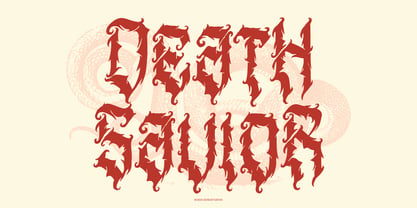 Menda Hixeon Font Poster 2