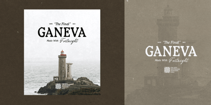 Nortlight Font Poster 2