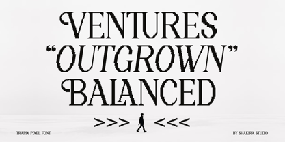 Trapix Font Poster 4