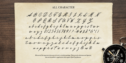 Vintage Story Font Poster 6