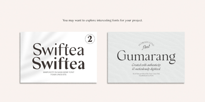 French Notez Font Poster 9