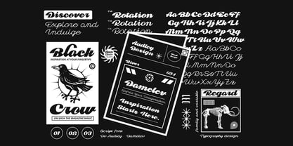 Dv Audley Font Poster 3