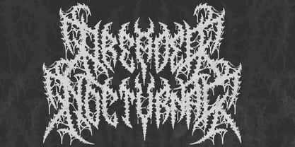 Rah Numbra Font Poster 4