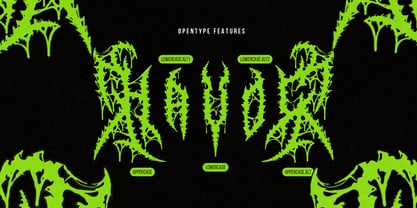 Rah Numbra Font Poster 10