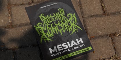 Rah Numbra Font Poster 9