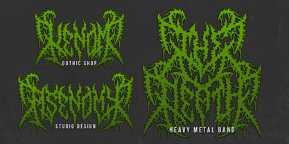 Rah Numbra Font Poster 6