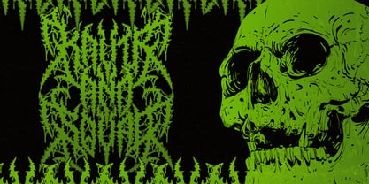 Rah Numbra Font Poster 3