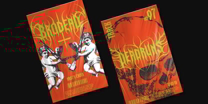 Roomach Font Poster 7