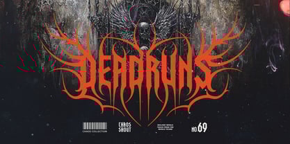 Roomach Font Poster 4