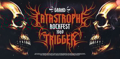 Roomach Font Poster 9