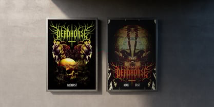 Roomach Font Poster 11