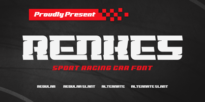 Renkes Font Poster 1