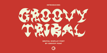 Groovy Tribal Font Poster 1
