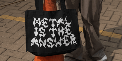 Groovy Tribal Font Poster 5